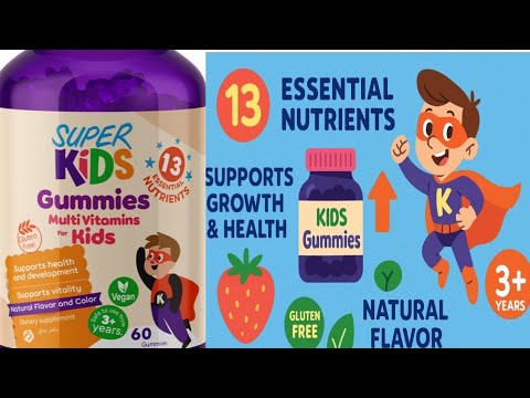 سنتروم الاطفال سوبر كيدز فيتامينات للاطفال وطعمها جميل اوي     ترند