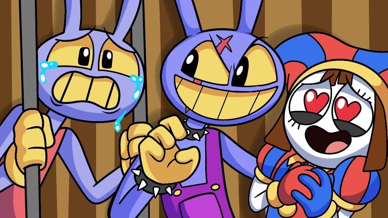 Pomni fell in love with Jax Clone! The Amazing Digital Circus ...