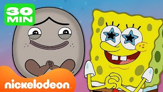 Toda Vez que Bob Esponja & Pedra, Papel e Tesoura Foram Iguais! | Nickelodeon em Português