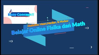 Statistika part 1 (mean, median, modus ...