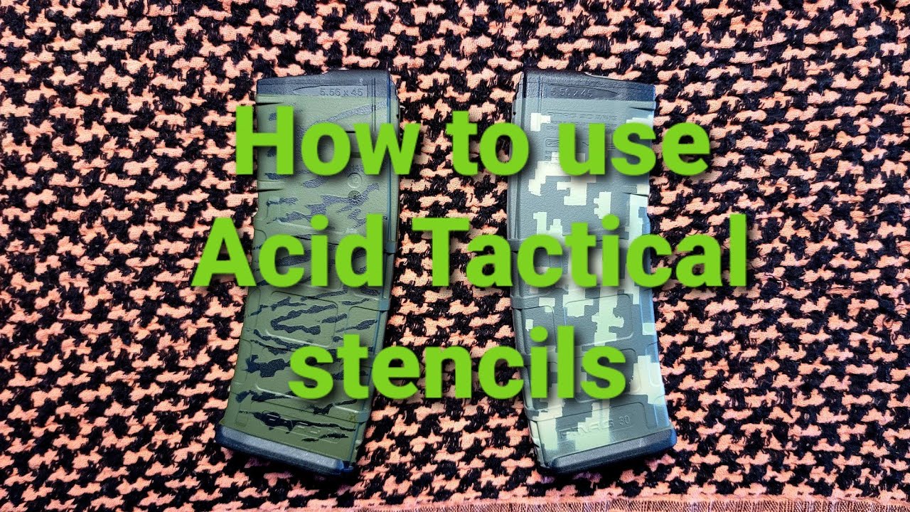  Acid Tactical® 2 Pack Adhesive Sticker Camouflage