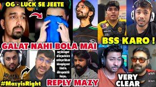 MAZY Live Crying &amp; FINAL REPLY - Sid Support Mazy, AARU Reply "Why Not Aggressive", Ankii Viral Clip
