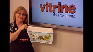 Pintura em Pano de Copa (Lírios e Uvas) com Beth Matteelli