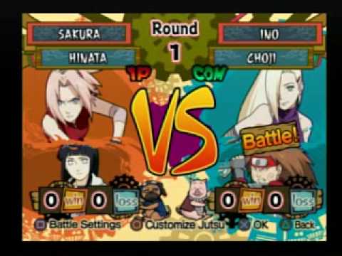 {Sakura Vs Ino} Naruto Shippuden Ultimate Ninja 5