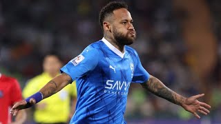 Neymar.jr First Goal In Al Hilal