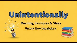 Unintentionally — Meaning, Examples & a Short Story | Speak English Naturally