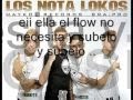 Los nota lokos ft 12 millas - Me la sube (Letra)