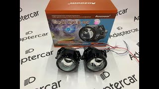 Би-светодиодные линзы Aozoom B-007 Eagle Eye 3.0" 5500K(Hella 3R)
