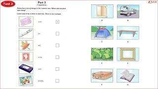 Flyers 8 test 2   Cambridge young learners english tests   Listening test