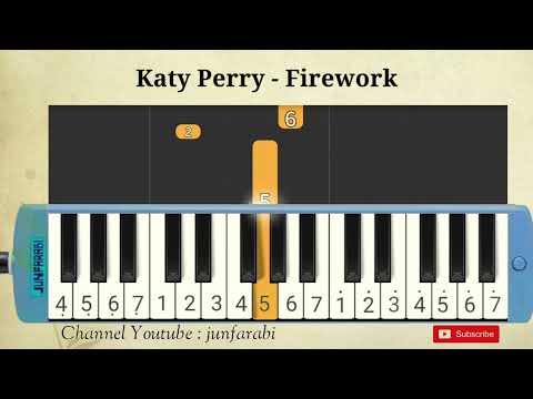 Katy Perry | Firework | pianika tutorial