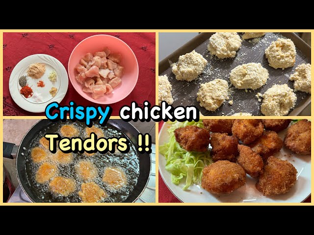 Crispy and Tasty- Chicken Tenders- Super Quick Recipe By Merium pervaiz!! class=