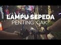Gowes Night Ride di Jakarta Pakai Road Bike Strattos S2 | Review Lampu Sepeda Cat Eye EL135
