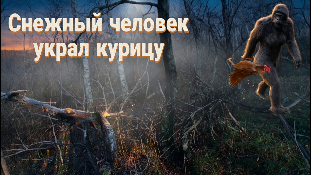 Поиск йети выпуск № 2 ПРОПАЖА КУРИЦ снежный человек ШОК #йети #снежныйчеловек леший