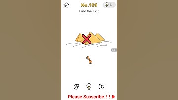brain out level 159 Find the Exit answer or walkthrough mp4