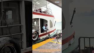 Ferry Boat Docking And Mooring Operation