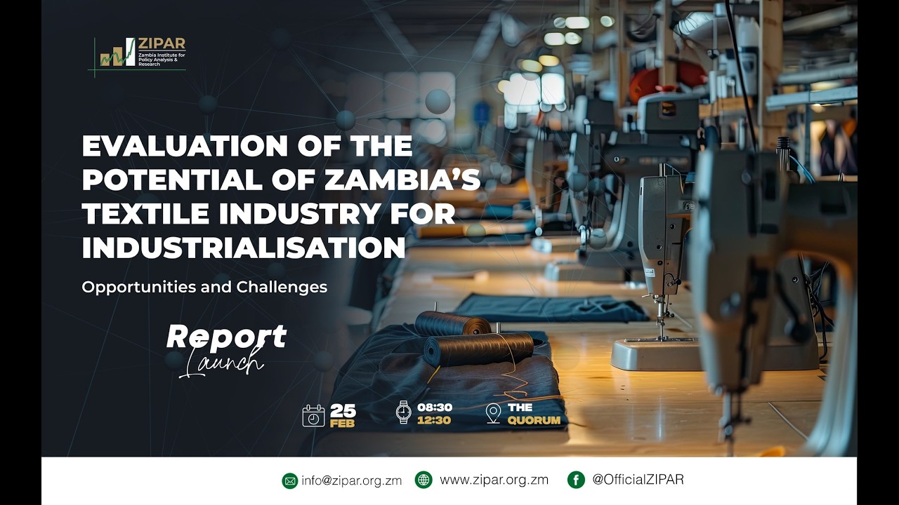 ZIPAR Live TEXTILE STUDY REPORT LAUNCH