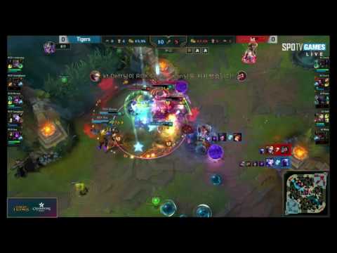 Deft showing how to carry as ADC 2017 LCK Rox vs KT