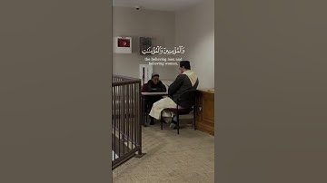 صوت جميل يملأ القلوب بالسكينة والطمأنينة  استمعوا إلى تلاوة هذا الطفل الموهوب من سورة الأحزاب  mp4