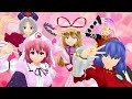 【東方MMD】幻想ドリーム：第29話　五大老No.1決定戦【MMD紙芝居】