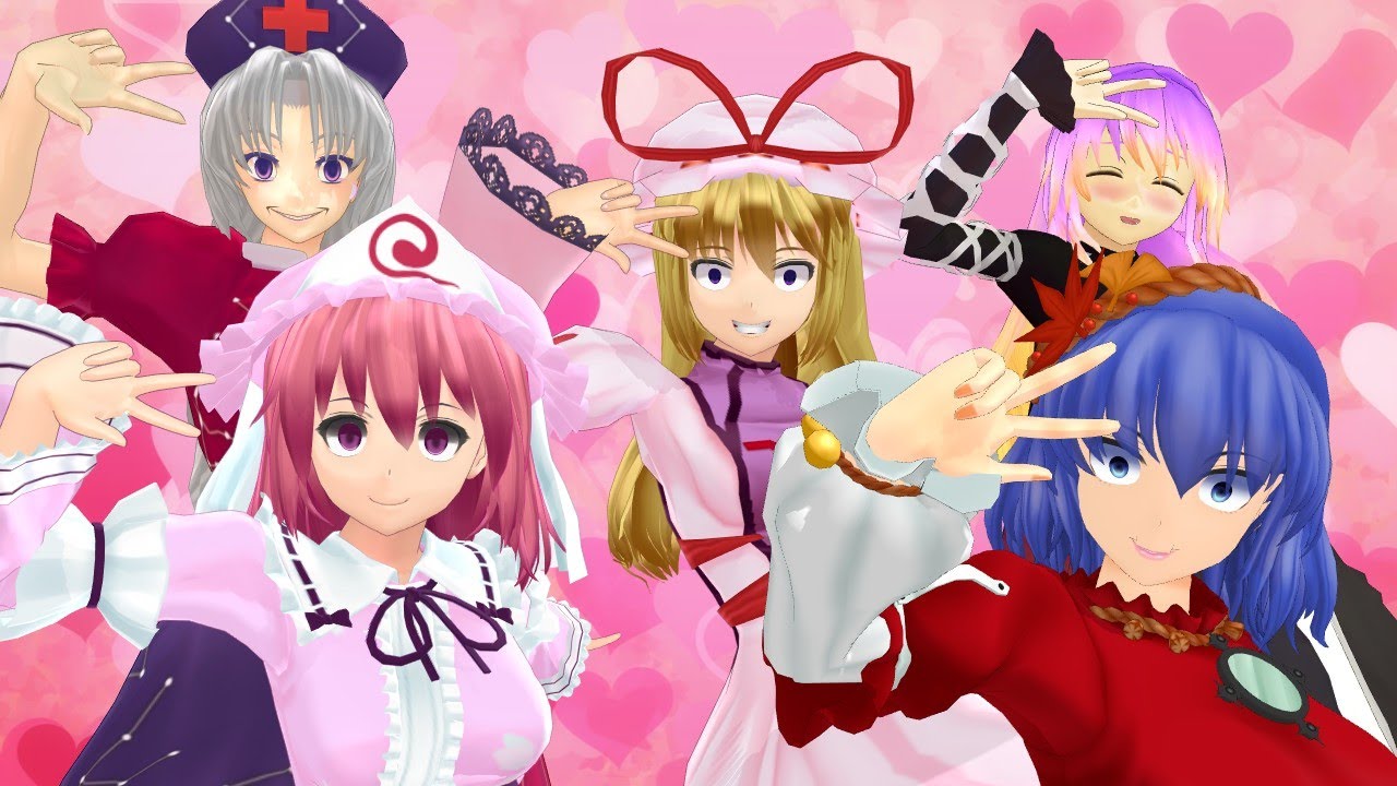 【東方MMD】幻想ドリーム：第29話　五大老No.1決定戦【MMD紙芝居】