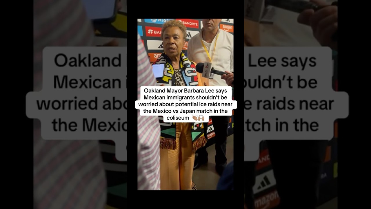 Oakland Mayor Barbara Lee says Mexican immigrants shouldn’t be worried about potential ice raids.