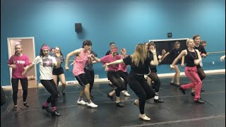 Students from various studios in michigan and new york dance a tap
combination to barcelona by ed sheeran. this combo was choreographed
taught shelby ...