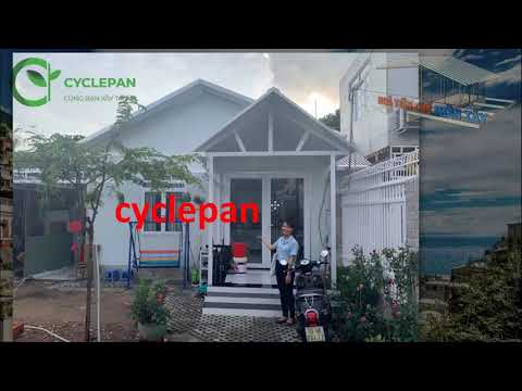 Video #59 NHÀ TIỀN CHẾ bằng tấm CYCLEPAN 200 triệu - LH:... - youtube