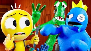 BLUE & GREEN SAD ORIGIN STORY! Rainbow Friends Animation
