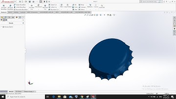 SolidWorks tutorial pepsi cap