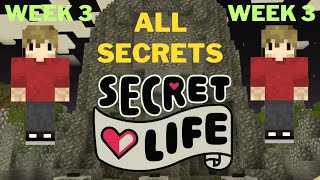 Every Secret Life Secret (Week 3) - Secret Life SMP