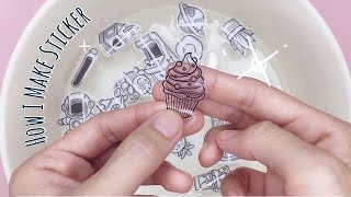 วิธีทำสติ๊กเกอร์ใสเองง่ายๆ ด้วยสก็อตเทปใส: (Easy DIY) How to Make Clear Sticker from Packaging Tape screenshot 1