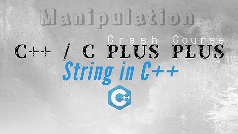 String Manipulation in C++
