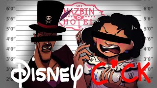 Hazbin Hotel voice actors cursing but its their Disney characters (an animation)