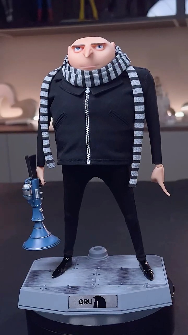 GRU Despicable Me 4 Action Figure Unboxing | GONG Collectible Toy