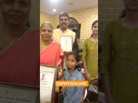 Best Physiotherapist in India award