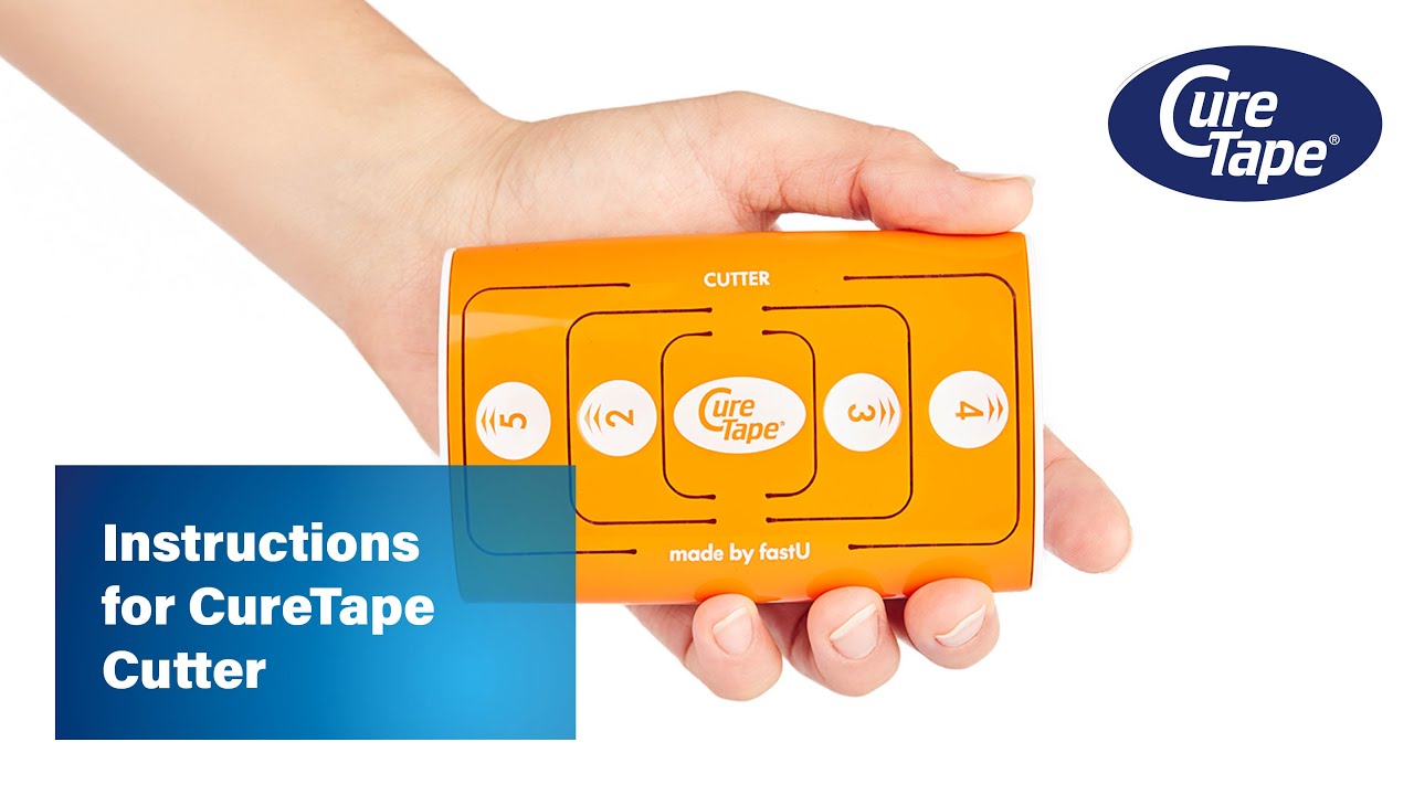 CureTape cutter | Kinesiology tape cutting device | Kinesiotape cutter ...