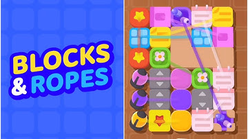 Blocks & Ropes Gameplay Levels 281-300 / New Feature Unlocked: Spray Paint!