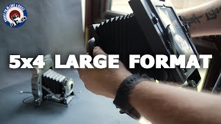 5x4 Large Format Photography Indoors