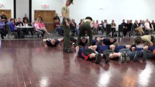 Marine Corps Poolee Drill