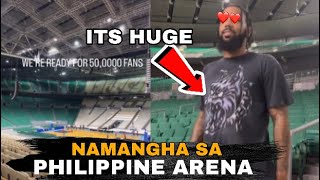 Bay Area Dragons Nag Ensayo Na Sa Philippine Arena Namangha Sa Laki At Ganda Ng Arena