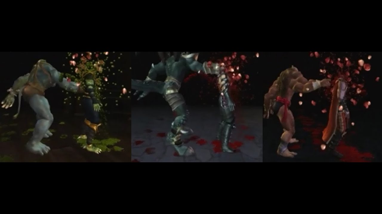 MORTAL KOMBAT ARMAGEDDON HEAD CRUSH (3) BOSS FATALITY ON ALL CHARACTERS YouTube