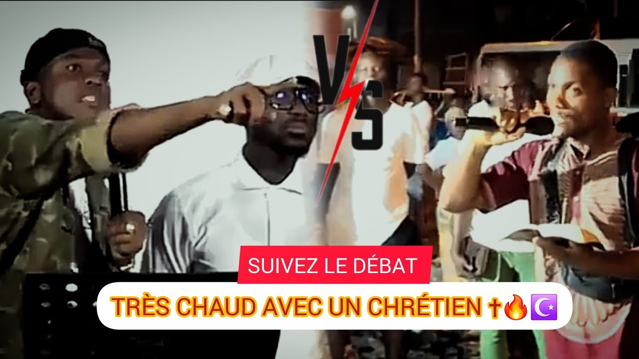 ⛔️ SUIVEZ LE DÉBAT TRÈS CHAUD UN CHRÉTIEN 