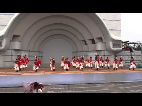 乱舞姫／じまん市ステージ／原宿　スーパーよさこい2013（2日目）