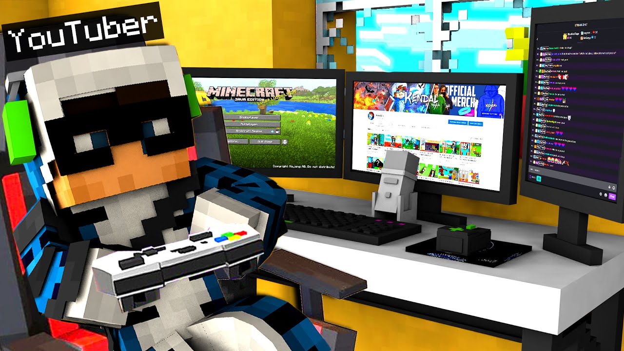 SONO DIVENTATO UNO YOUTUBER SU MINECRAFT - ITA