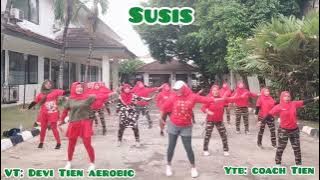 Susis (sule) || Tak Punya taring tak punya cangkangl || Choreo Coach Tien #soundviral  #tiktokvira