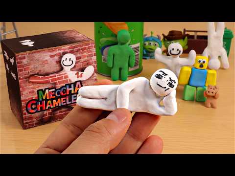 Meccha Chameleon but in Real Life | Stop Motion Animation