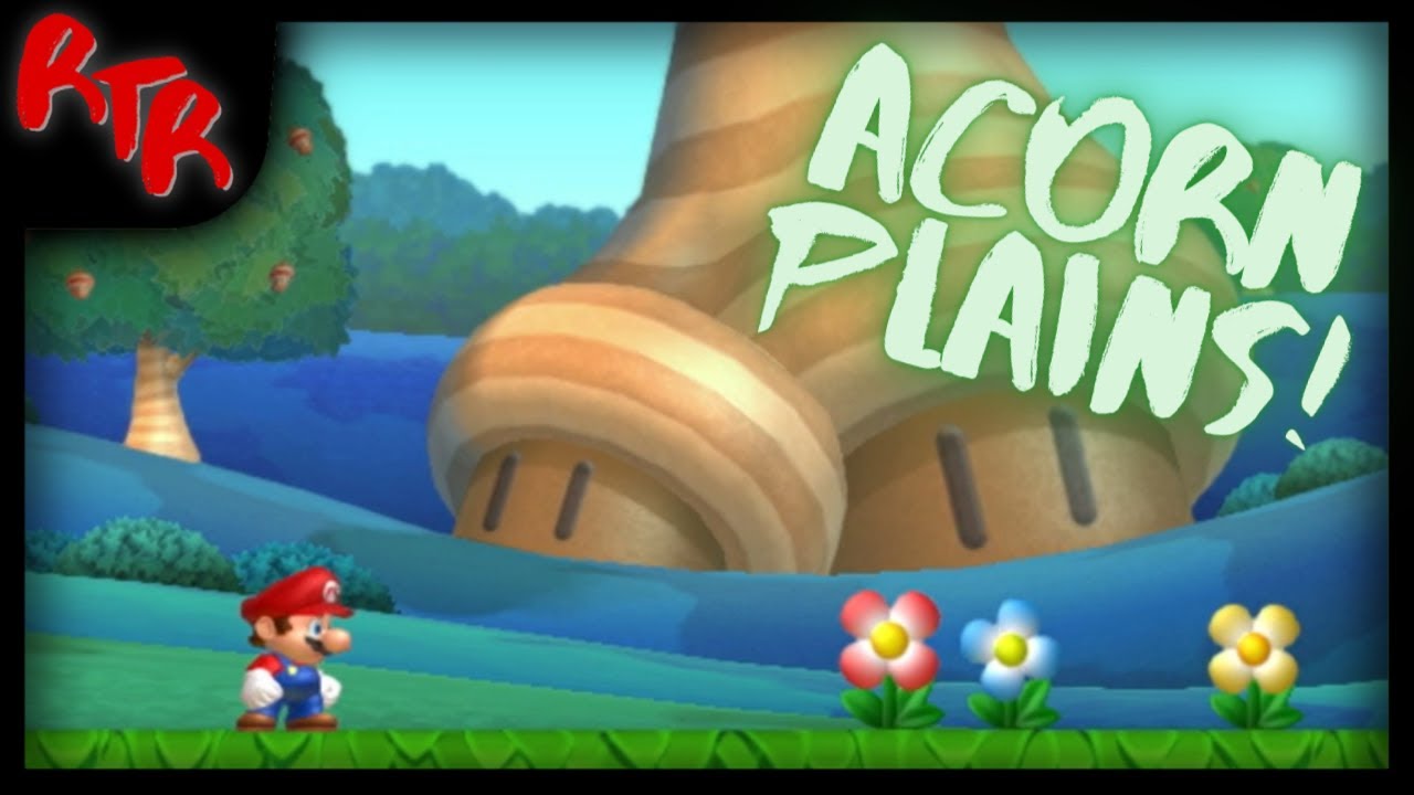 New Super Mario Bros. U: Acorn Plains - 100% - All Star Coin