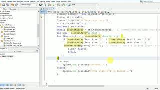 check whether input string using Scanner Class is Correct using java