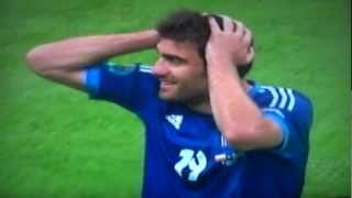 Euro 2012 stupid redcard!