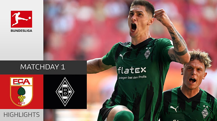 Incredible 8-GOALS Drama! Augsburg - Gladbach 4-4 | Highlights | Matchday 1 – Bundesliga 2023/24